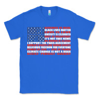 True Royal political protest american flag   stand united t shirt Classic Tee - longCreatives