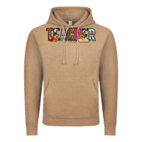 Vintage Coffee teacher Vintage Hoodie - OliviaCreatesArt