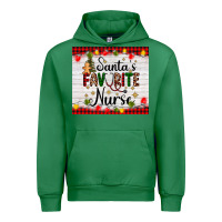 Emerald santa's favorite nurse Urban Hoodie - AdoDesignShop