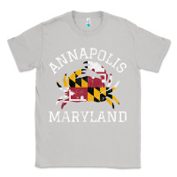 Moon Dust Annapolis Maryland Crab State Flag Home Travel Vintage Classic Tee - longCreatives