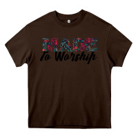 Chocolate Brown Made to Worship Heavy Core Tee - Bettercallsaul