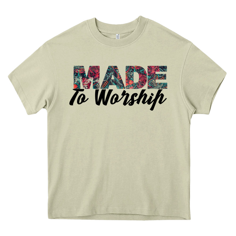 Made To Worship Heavy Core Tee by Bettercallsaul | Teevron