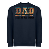 Navy Dad Fixer Of All Things Heavyweight Sweatshirt - LillyAllenDesigns