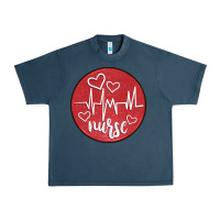 Midnight Navy nurse coaster Urban Heavy Tee - CowGirlArtShop