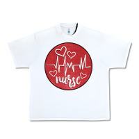 White nurse coaster Urban Heavy Tee - CowGirlArtShop