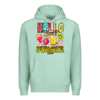 Seafoam Hello Sweet Summer Time Premium Hoodie - CowhideDigitalArt