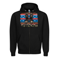 Black armed forces day veteran Zipper Hoodie - Artiststas