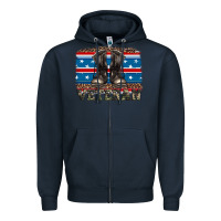 Navy armed forces day veteran Zipper Hoodie - Artiststas
