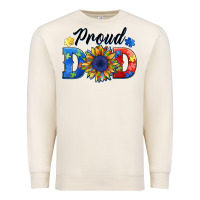 Sandshell proud dad autism Premium Sweatshirt - BarkalooDesign