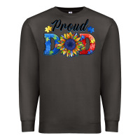 Smoke proud dad autism Premium Sweatshirt - BarkalooDesign