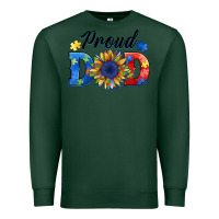 Sports Green proud dad autism Premium Sweatshirt - BarkalooDesign