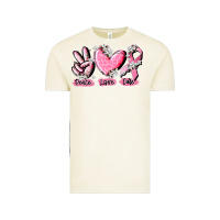 Vintage Arctic peace love cure breast cancer Vintage Tee - CowGirlArtShop