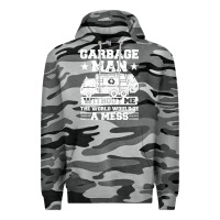 Slate Camo garbage man gift t  shirt recycling trash garbage man t  shirt Premium Hoodie - longCreatives