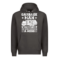 Smoke garbage man gift t  shirt recycling trash garbage man t  shirt Premium Hoodie - longCreatives