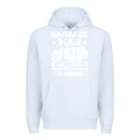 White garbage man gift t  shirt recycling trash garbage man t  shirt Premium Hoodie - longCreatives