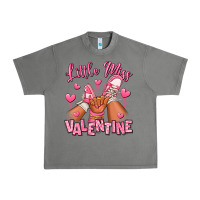 Little Miss Valentine Afro Kid Sneakers Urban Heavy Tee | Teevron