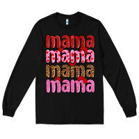 Black valentines day mama olivia Long Sleeve Tee - OliviaCreatesArt
