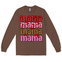 Chestnut valentines day mama olivia Long Sleeve Tee - OliviaCreatesArt