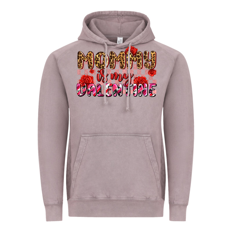 Mommy Is My Valentine Olıvıa Vintage Hoodie by OliviaCreatesArt | Teevron