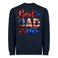 Navy Best Dad Ever Heavyweight Sweatshirt - LillyAllenDesigns