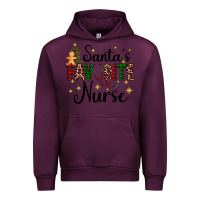 Mauve Wine santa's favorite nurse Urban Hoodie - AdoDesignShop