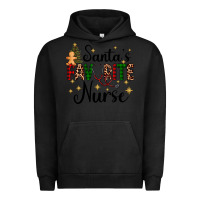 Pigment Black santa's favorite nurse Urban Hoodie - AdoDesignShop