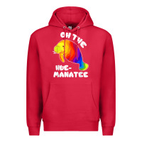Cardinal oh the hue manatee funny manatee shirts manatee gifts t shirt Premium Hoodie - longCreatives