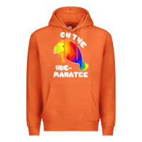 Carrot oh the hue manatee funny manatee shirts manatee gifts t shirt Premium Hoodie - longCreatives
