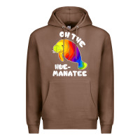 Chestnut oh the hue manatee funny manatee shirts manatee gifts t shirt Premium Hoodie - longCreatives