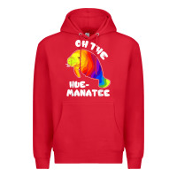 Oh The Hue Manatee Funny Manatee Shirts Manatee Gifts T Shirt Premium Hoodie | Teevron