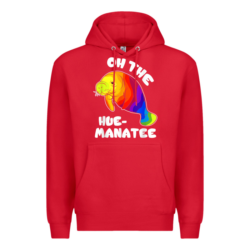Oh The Hue Manatee Funny Manatee Shirts Manatee Gifts T Shirt Premium Hoodie by longCreatives | Teevron