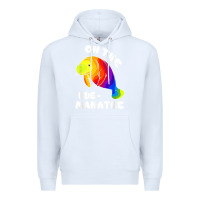 White oh the hue manatee funny manatee shirts manatee gifts t shirt Premium Hoodie - longCreatives