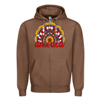 Chestnut america sunflower rainbow Zipper Hoodie - Artiststas