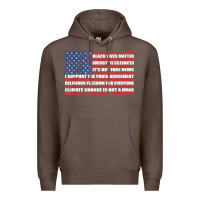 Coffee political protest american flag   stand united t shirt Premium Hoodie - longCreatives