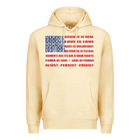 Pina Colada political protest american flag   stand united t shirt Premium Hoodie - longCreatives