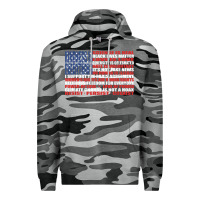 Slate Camo political protest american flag   stand united t shirt Premium Hoodie - longCreatives