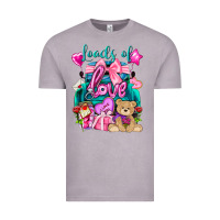 Vintage Zinc Loads of love truck Valentine's Day Vintage Tee - HowdyJamesFarm