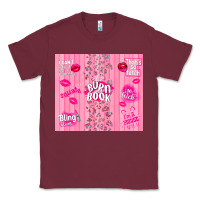 Burgundy burn book Classic Tee - TumblerDesignByShophia