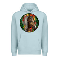 Blue Mist Tennessee Horse Christmas Premium Hoodie - LillyAllenDesigns