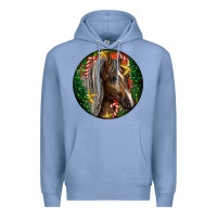 Colony Blue Tennessee Horse Christmas Premium Hoodie - LillyAllenDesigns