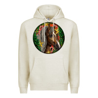 Oatmeal Heather Tennessee Horse Christmas Premium Hoodie - LillyAllenDesigns