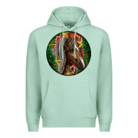 Seafoam Tennessee Horse Christmas Premium Hoodie - LillyAllenDesigns