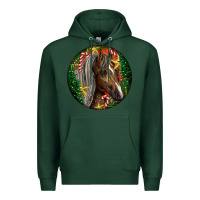 Sports Green Tennessee Horse Christmas Premium Hoodie - LillyAllenDesigns