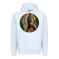 White Tennessee Horse Christmas Premium Hoodie - LillyAllenDesigns