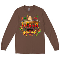 Chestnut Fiesta squad Long Sleeve Tee - FaDigitalArtStudio