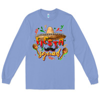 Colony Blue Fiesta squad Long Sleeve Tee - FaDigitalArtStudio