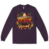 Plum Fiesta squad Long Sleeve Tee - FaDigitalArtStudio