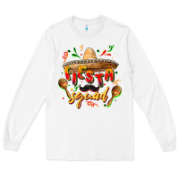 White Fiesta squad Long Sleeve Tee - FaDigitalArtStudio
