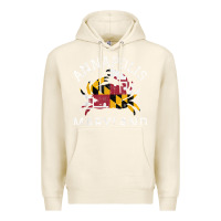 Tofu Annapolis Maryland Crab State Flag Home Travel Vintage Premium Hoodie - longCreatives