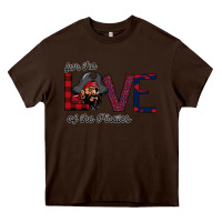 Chocolate Brown For The Love Of The Pirates Heavy Core Tee - Bettercallsaul